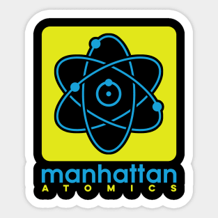 Manhattan Atomics Sticker